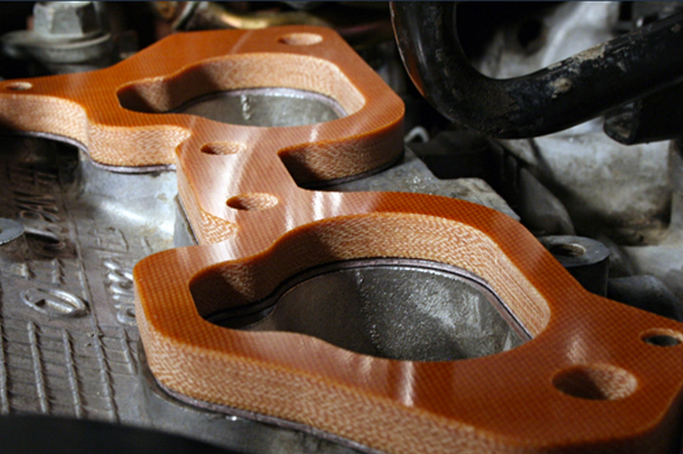 GrimmSpeed Phenolic Thermal Manifold Spacers for EJ WRX/STi (8mm 019001)