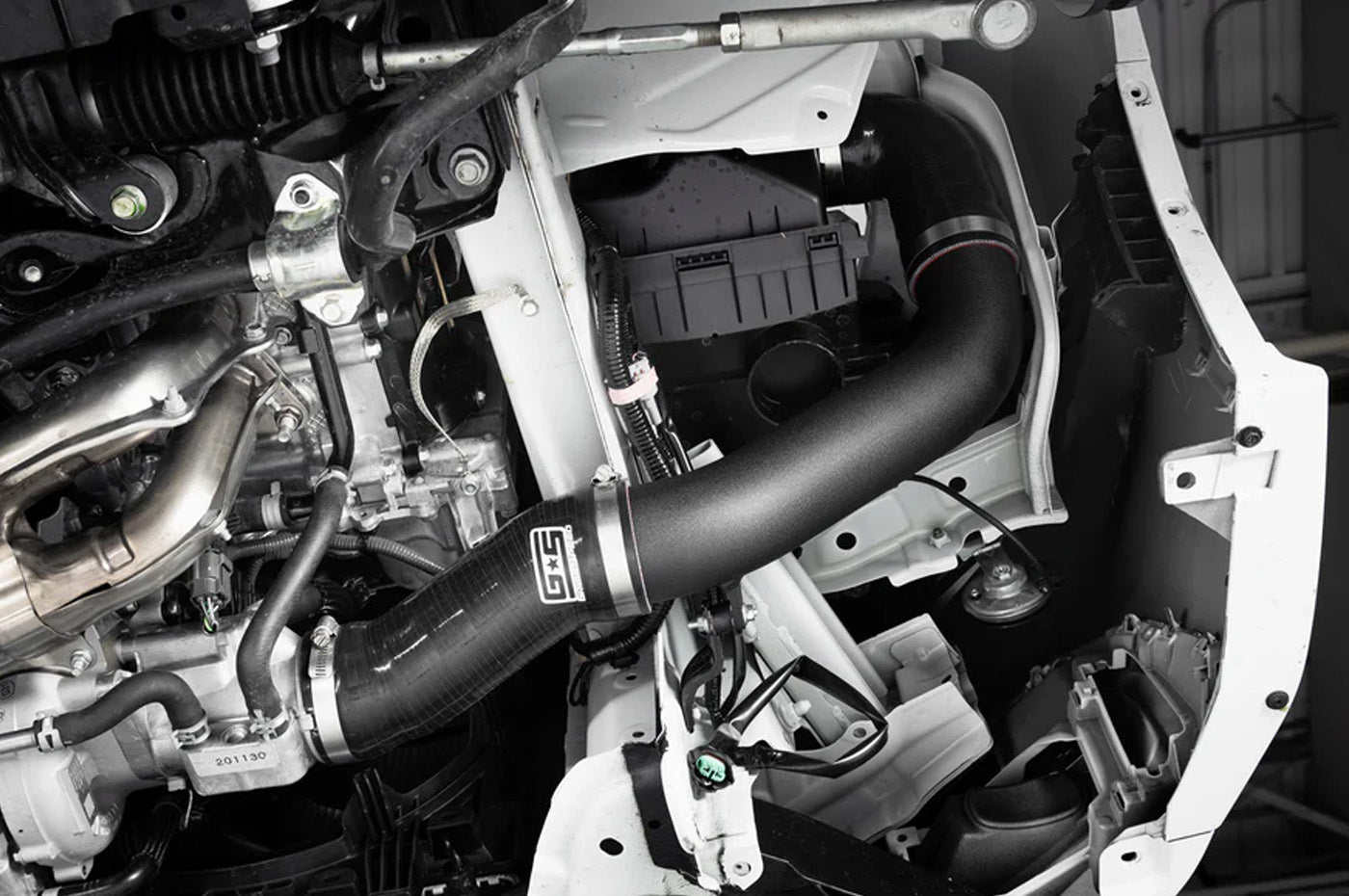 GrimmSpeed Post-MAF Pipe Kit for 2022+ VB Subaru WRX (GRM113050) installed