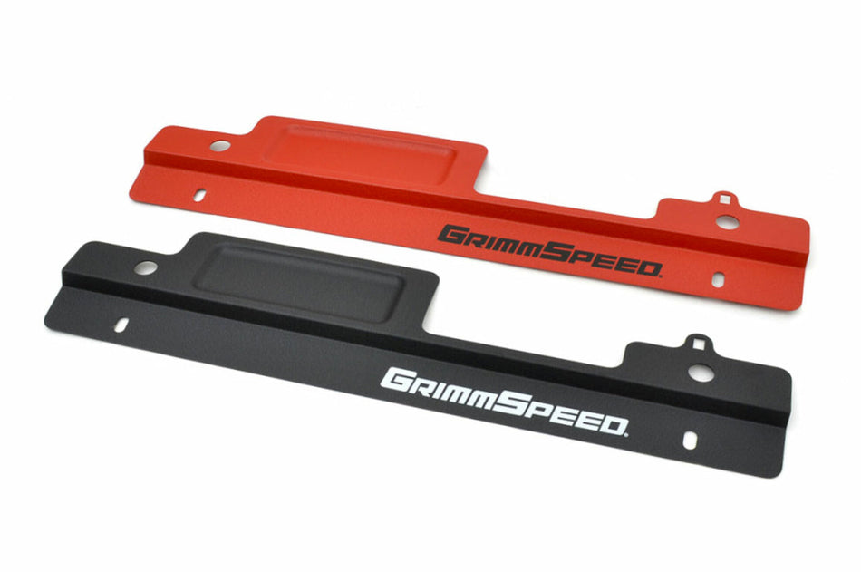 Cache-radiateur GrimmSpeed avec plateau à outils pour WRX/STi 02-07