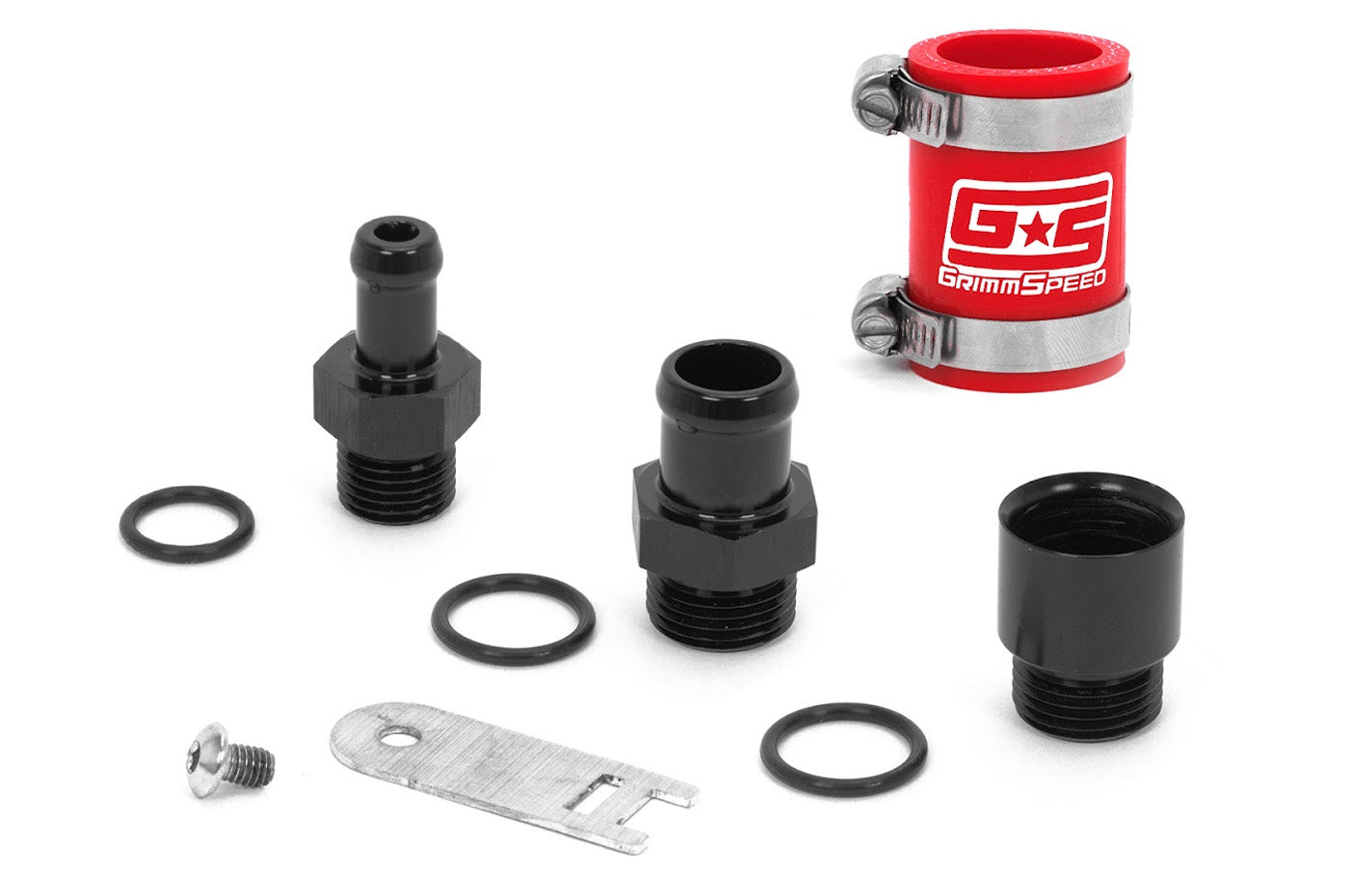 GrimmSpeed V2 Cast Aluminum Turbo Inlet for 2015-2021 Subaru WRX (GRM125034)