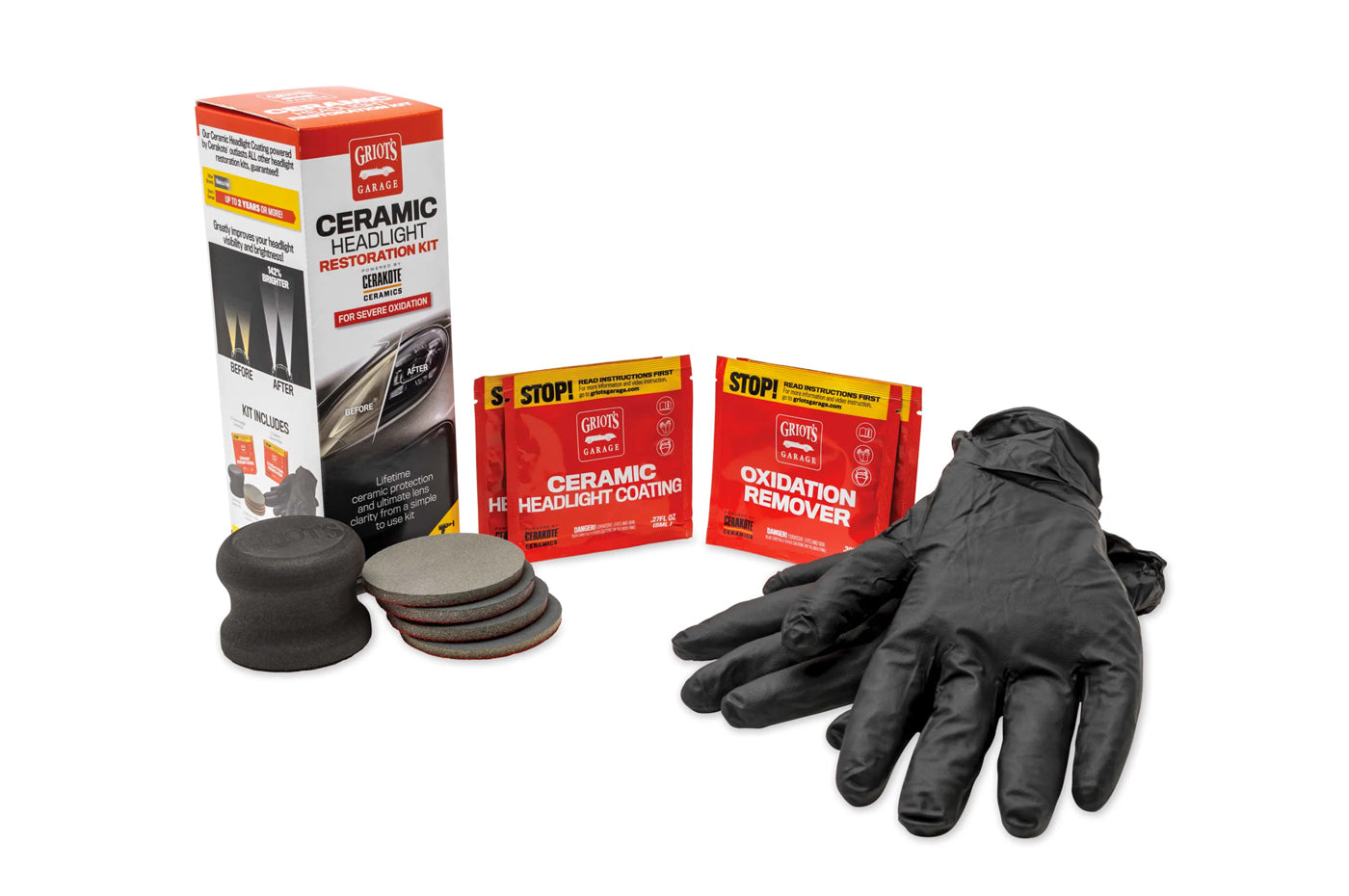 Griot's Garage Ceramic Headlight Restoration Kit Severe (11422)