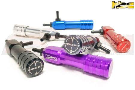 All 5 Hallman colors, black, red, blue, purple, gunmetal and silver