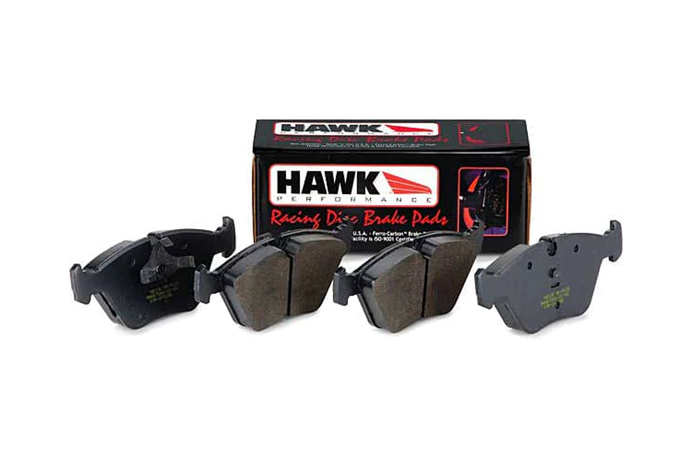 Hawk Performance HP+ Race Street brake pads for the F8x M2/ M3/ M4 models. Front (HB765N.664) and Rear (HB766N.624)