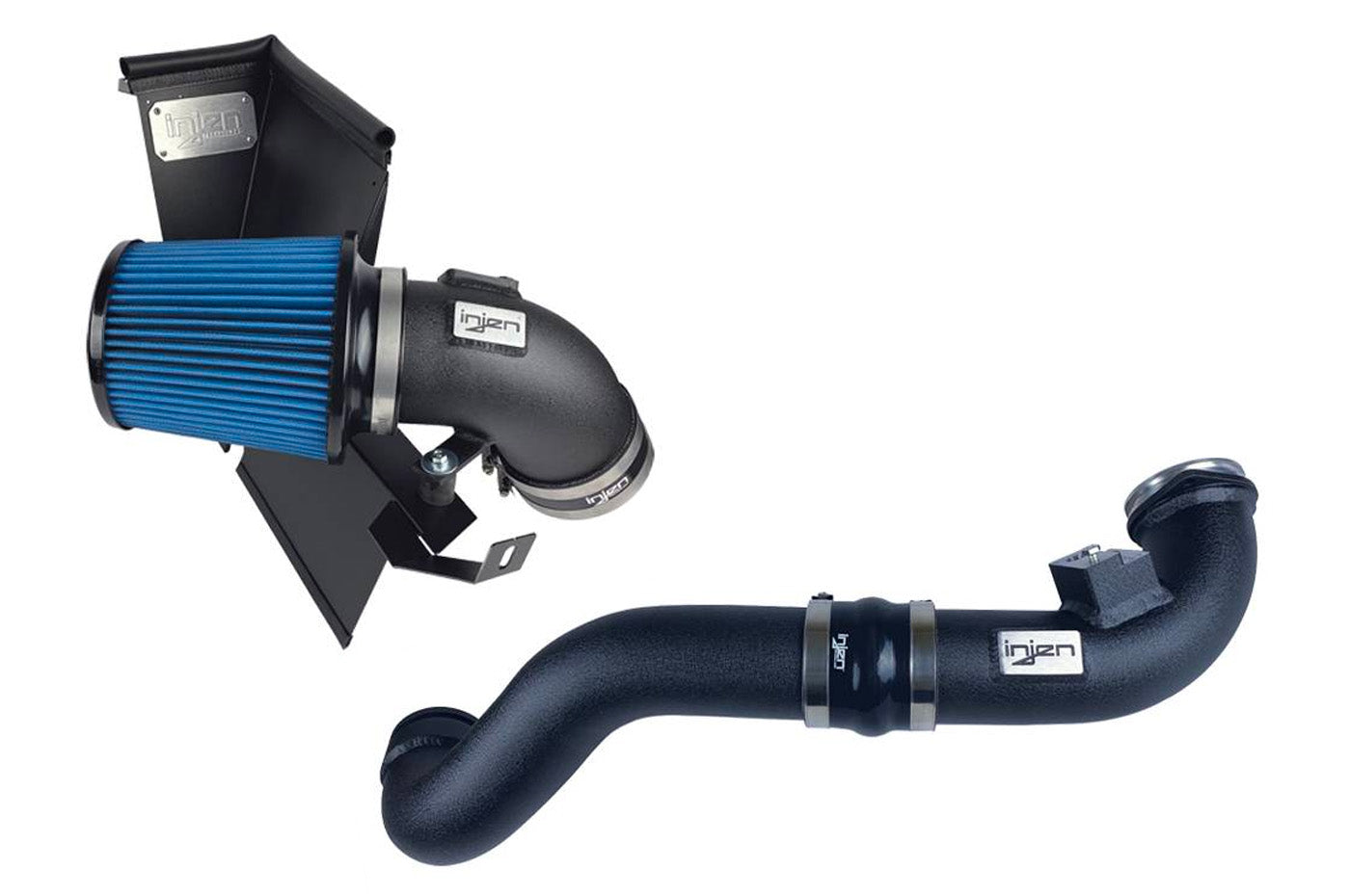 Injen PK Power Package System for MKV 2020+ Supra GR - cold air intake and intercooler charge pipe (PK2300WB) wrinkle black finish