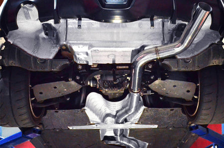 Injen Race Series Full Exhaust System for MKV 2020+ Supra GR (SES2300RS) installed on Supra