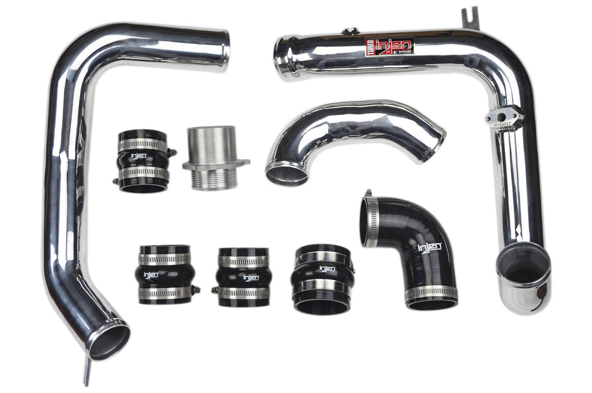 Injen SES Intercooler Pipes for Audi S3 (SES3078ICP)  Full intercooler piping kit in polished finish with couplers and clamps