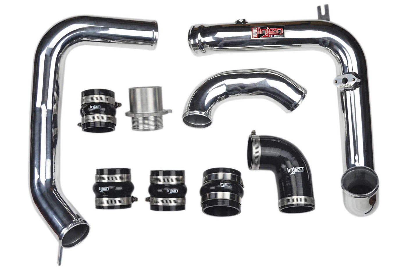 Injen SES Intercooler Pipes for Audi S3 (SES3078ICP)  Full intercooler piping kit in polished finish with couplers and clamps