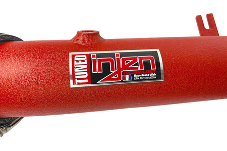 Injen SES Intercooler Pipes for Audi S3 (SES3078ICP)  Full intercooler piping kit in wrinkled red finish with couplers and clamps