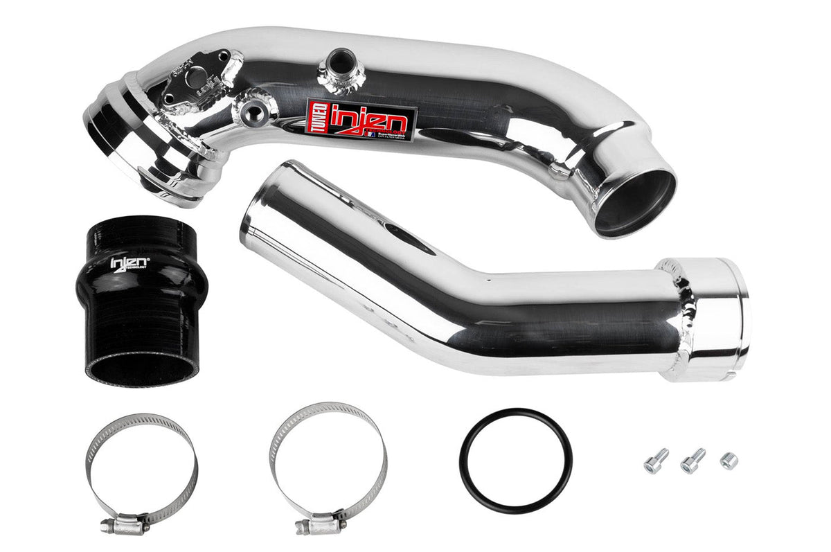 Injen SES Intercooler Pipes for 2016-2018 F87 BMW M2 (SES1128ICP) polished aluminum