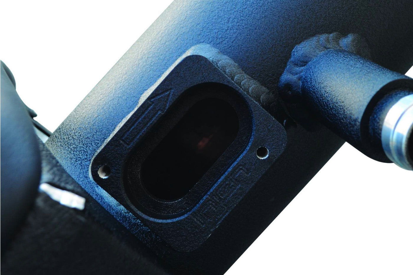Injen SP Short Ram Cold Air Intake System for 2016-2018 F87 BMW M2 (SP1128BLK) wrinkle black finish up close