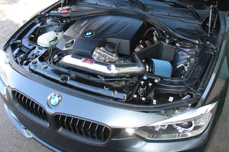 Injen SP Short Ram Cold Air Intake System for 2016-2018 F87 BMW M2 (SP1128P) polished aluminum intake installed on M2