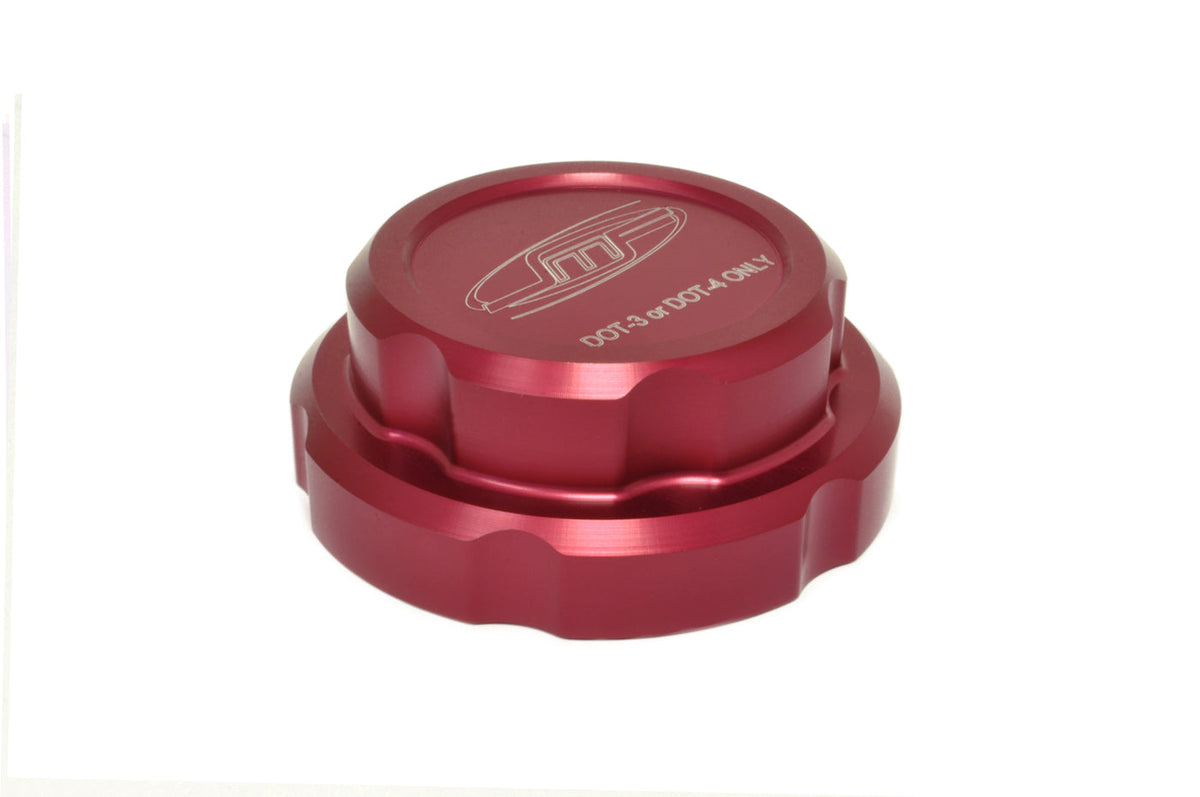 JMF Brake Fluid Reservoir Cap Red