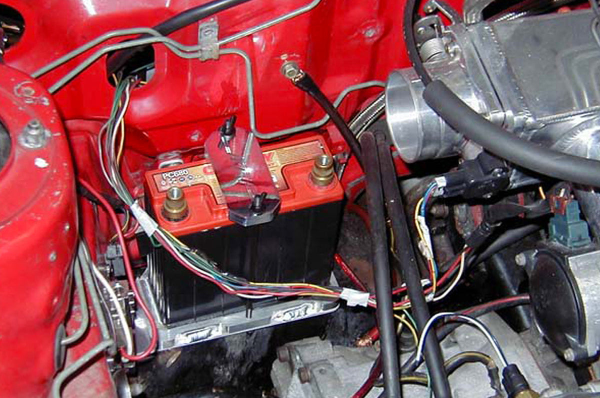 JMF 1G DSM PC680 Small Battery Tray Installed