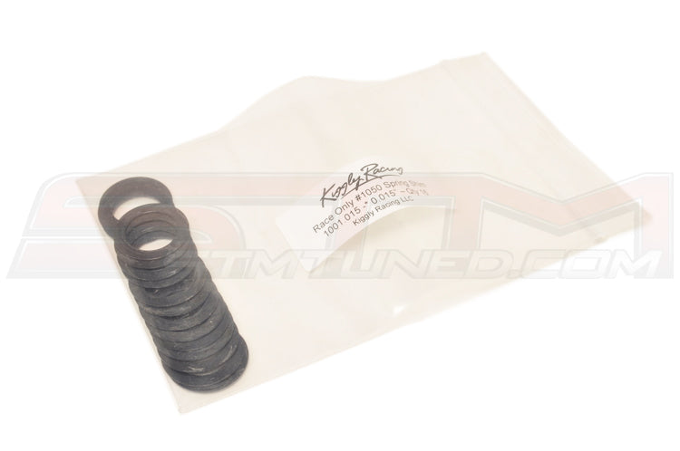 Kiggly Racing 4G63 Valve Spring Shims 0.015" (Set of 16) (15-SHIM-SS)
