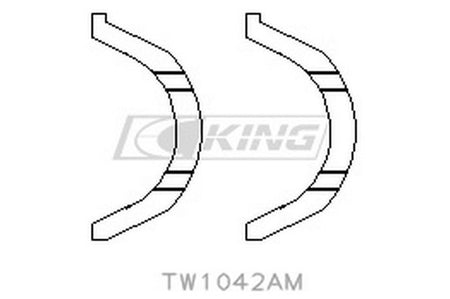 King Thrust Washer Set for VR38DETT Nissan R35 GTR (TW1042AM)
