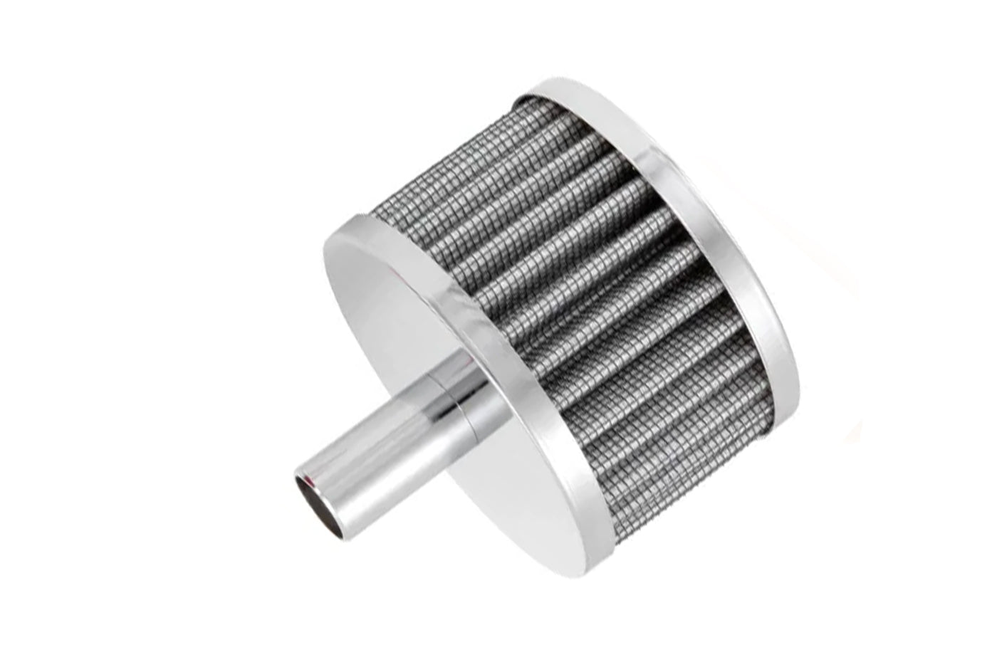 K&N Breather Filter 5/8" Flange Chrome Top 3" Wide (62-1150)