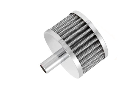 K&N Breather Filter 5/8" Flange Chrome Top 3" Wide (62-1150)