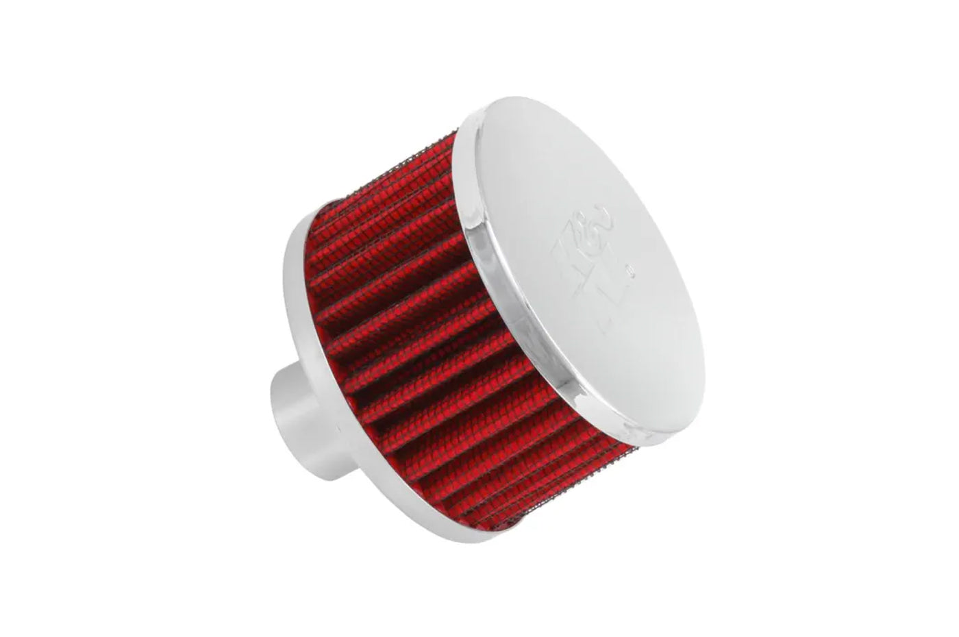 K&N Breather Filter 1" Flange Chrome Top 3" Wide (62-1170)