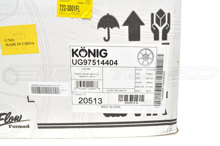 Konig Ultragram Carbon Bronze Metallic Wheels
