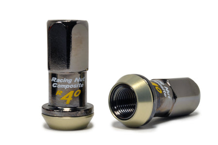 Project Kics R40 Black Lug Nuts (M12 x 1.5) (KRC01K)
