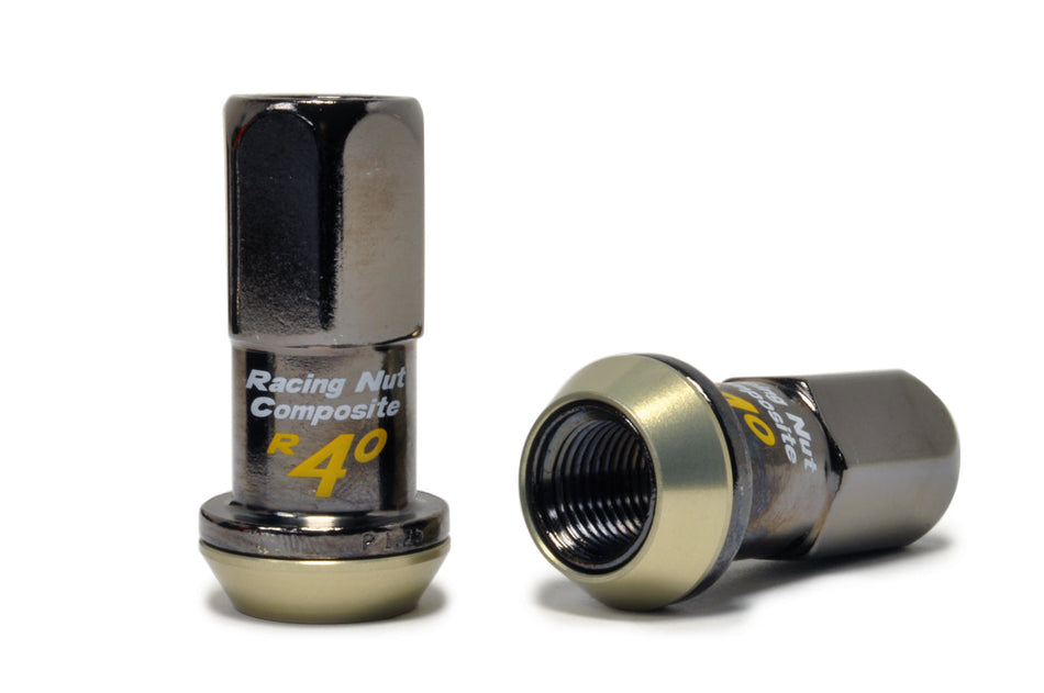 Project Kics R40 Black Lug Nuts (M12 x 1.5) (KRC01K)