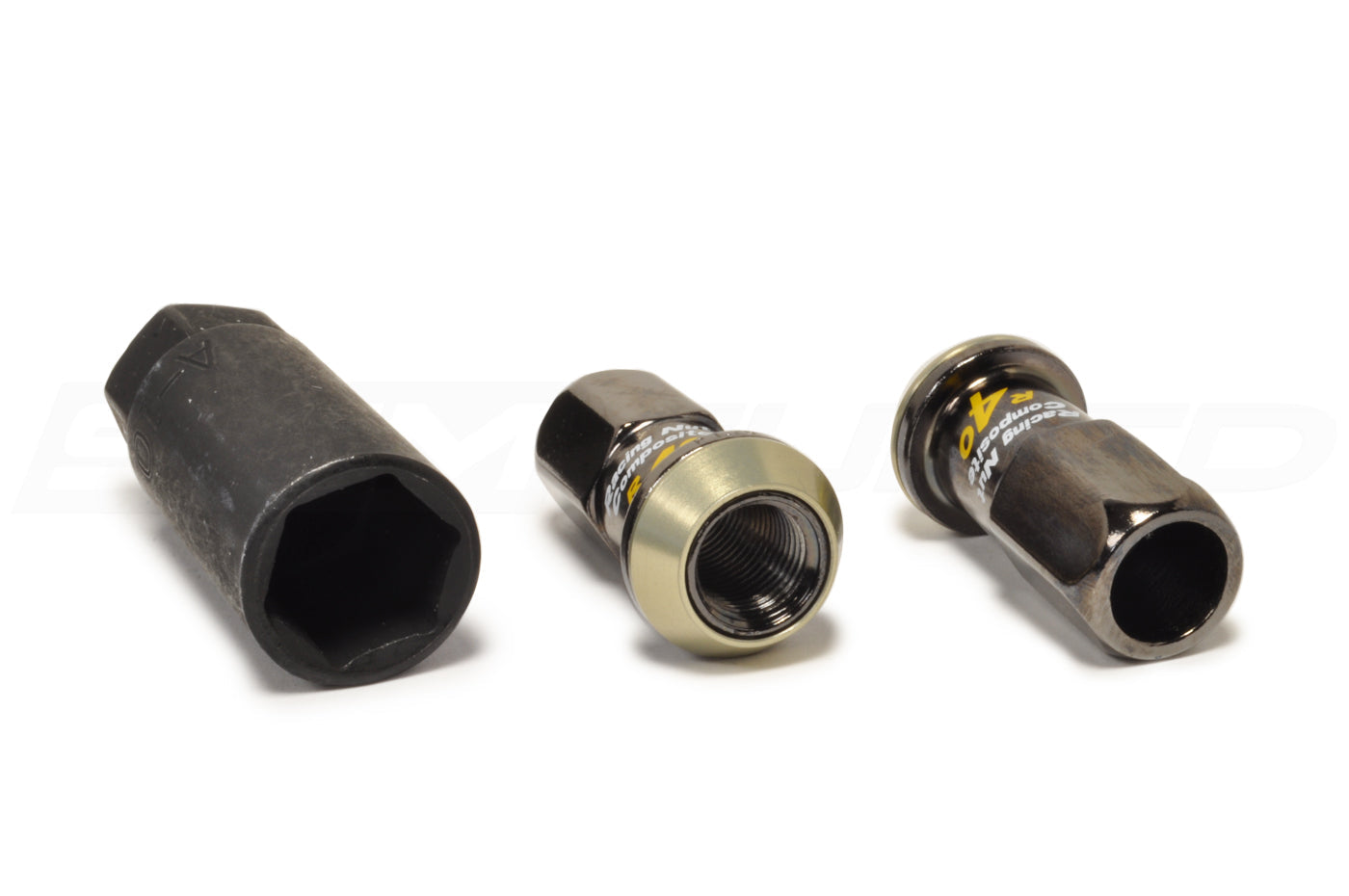 Project Kics R40 Black Lug Nuts (M12 x 1.5) (KRC01K)