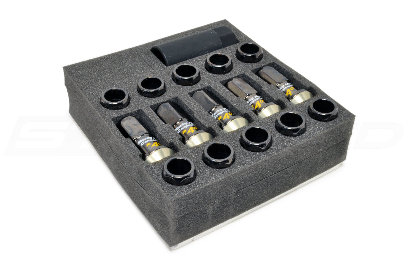 Project Kics R40 Black Lug Nuts (M12 x 1.5) (KRC01K)