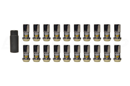 Project Kics R40 Black Lug Nuts (M12 x 1.25) (KRC03K)