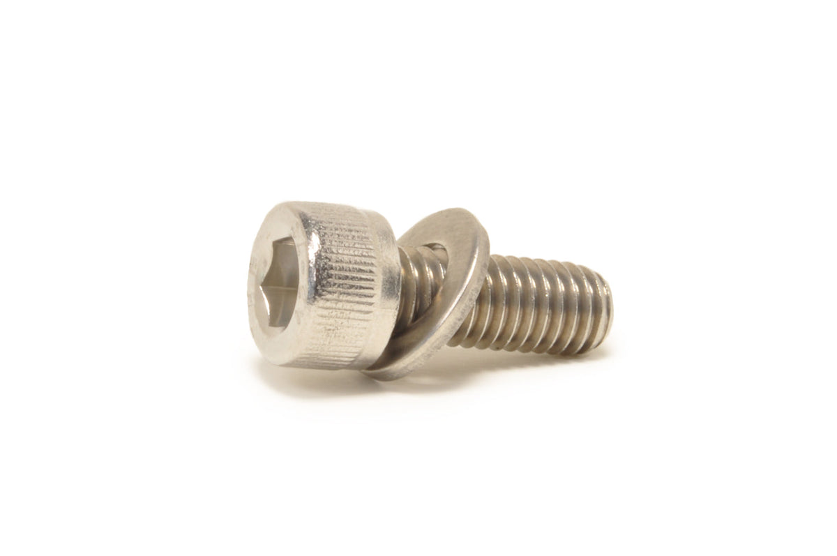Stainless Bolts & Flat Washers (M6-1 x 16mm)
