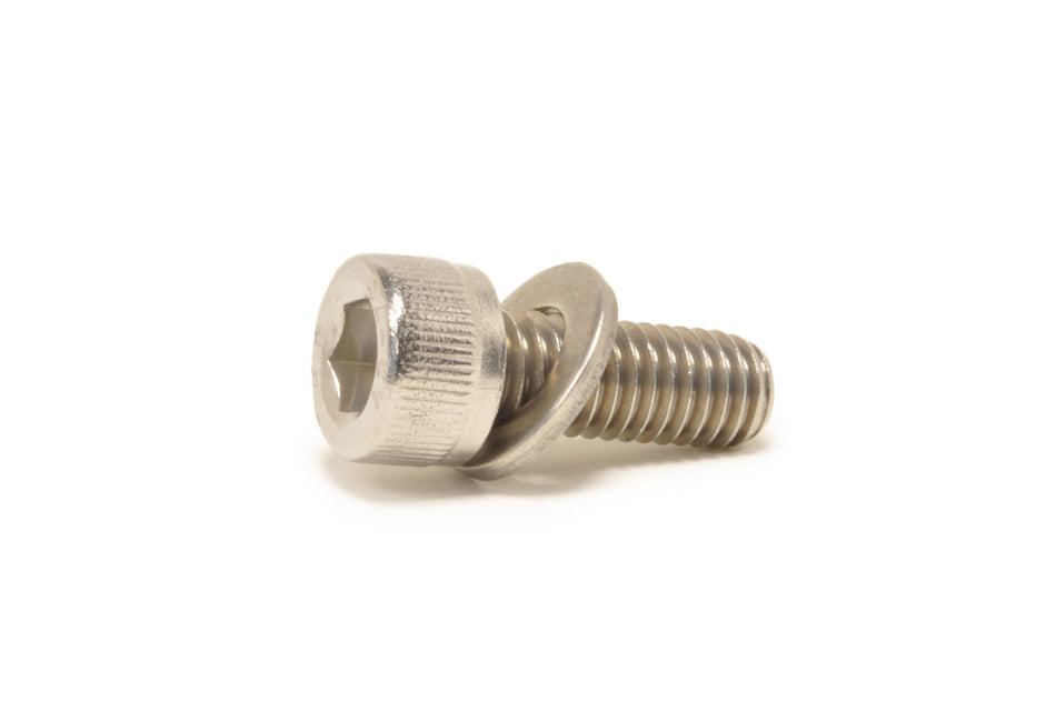 Stainless Bolts & Flat Washers (M6-1 x 16mm)