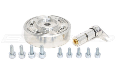 Magnus Adjustable Cam Gear MIVEC Delete for Evo X (MMCENG1080E Exhaust is pictured)