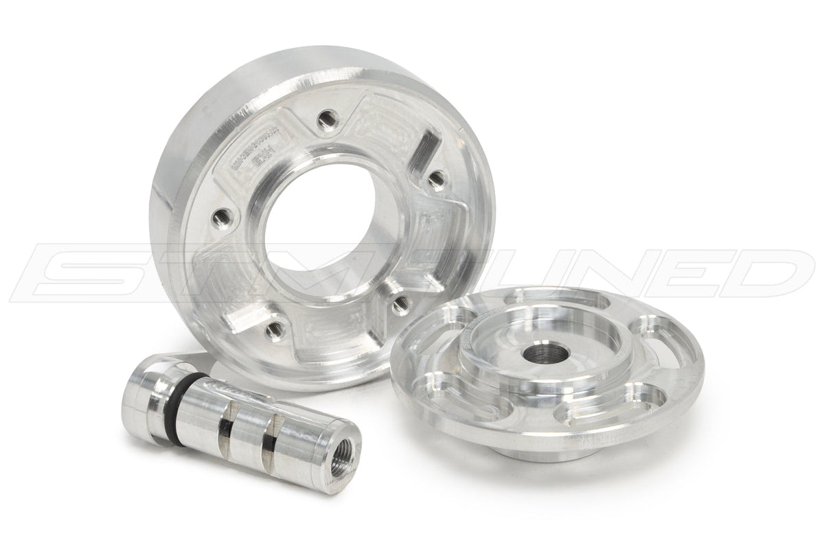 Magnus Adjustable Cam Gear MIVEC Delete for Evo X (MMCENG1080E Exhaust is pictured)