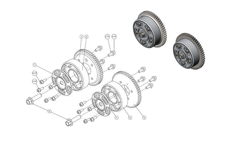 Magnus Adjustable Cam Gear MIVEC Delete for Evo X 