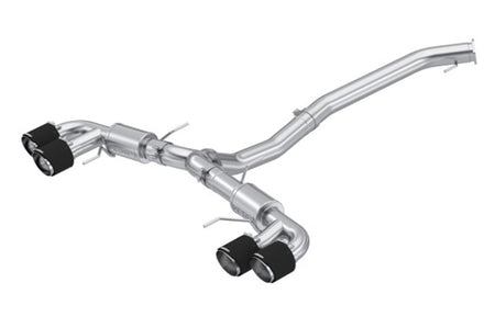MBRP Cat-Back Exhaust Dual Carbon Tips for 2009+ Nissan R35 GTR (S44073CF)