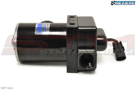 Meziere Electric Water Pump with -12AN Inlet & Outlet