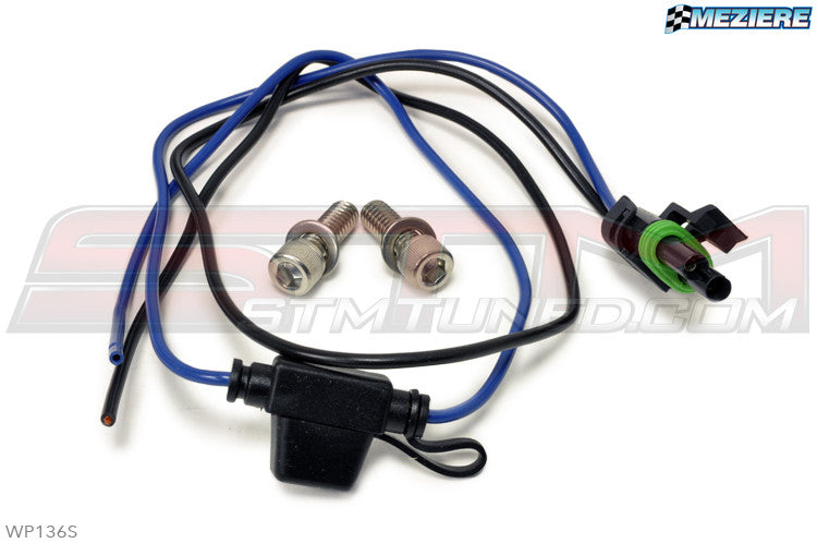 Meziere Electric Water Pump with -12AN Inlet & Outlet