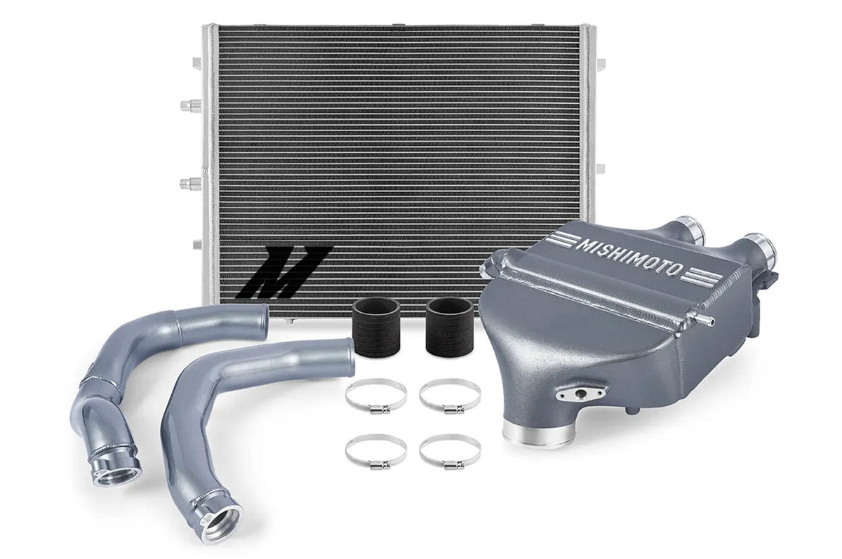 Mishimoto Performance Air-to-Water Intercooler Power Pack for BMW F8X M2/M3/M4 (MMB-F80-PPCFDG) Frozen Dark Gray