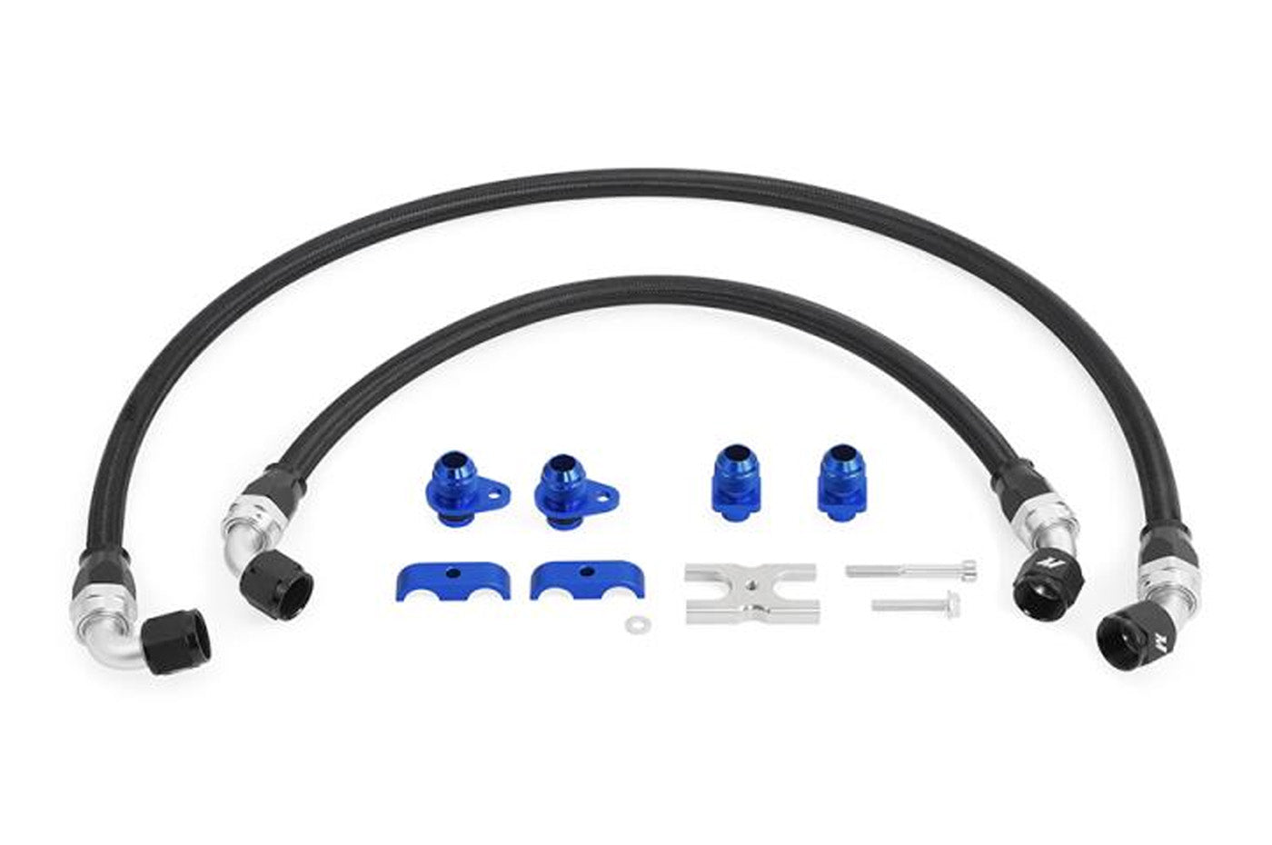Mishimoto Oil Cooler Kit for BMW F8X M2/M3/M4 (MMOC-F80-15K) -AN Fittings and Braided Line
