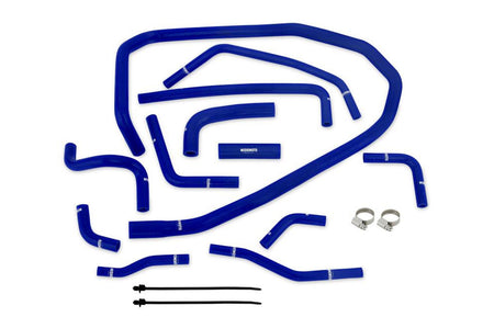 Mishimoto Silicone Ancillary Hose Kit for 2015-2021 VA Subaru WRX (MMHOSE-WRX-15ANCBL) Blue silicone hose