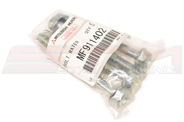 Mitsubishi OEM Water Pump Bolt (Long) for 2012-2015 Evo X MF911402 Image © STM Tuned Inc.