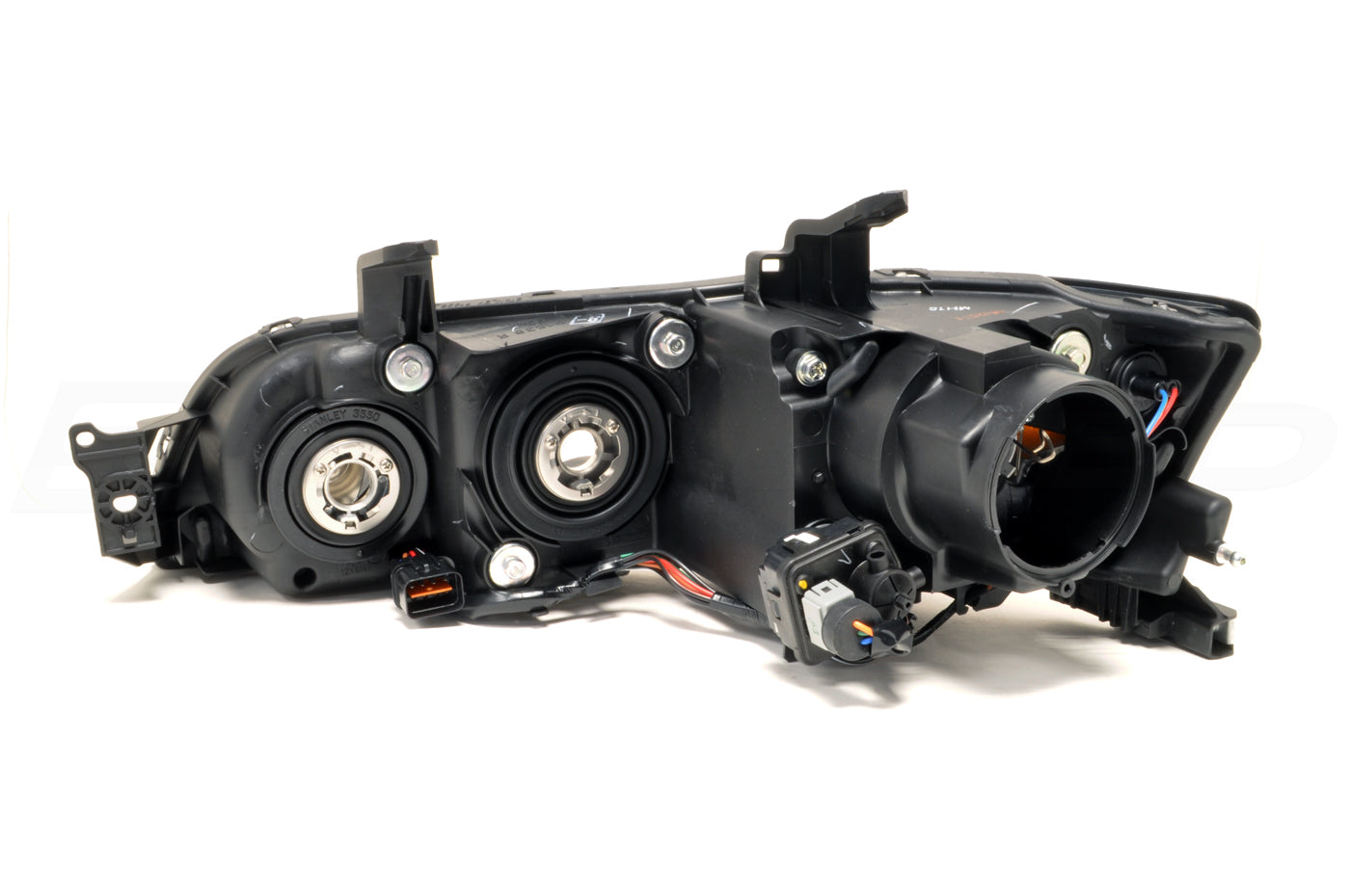 Mitsubishi OEM Evo 8 JDM MR HID Headlights (Matte Black)