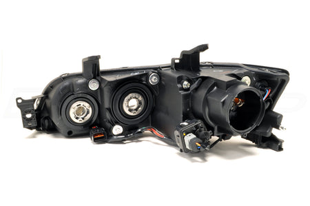 Mitsubishi OEM Evo 8 JDM MR HID Headlights (Matte Black)