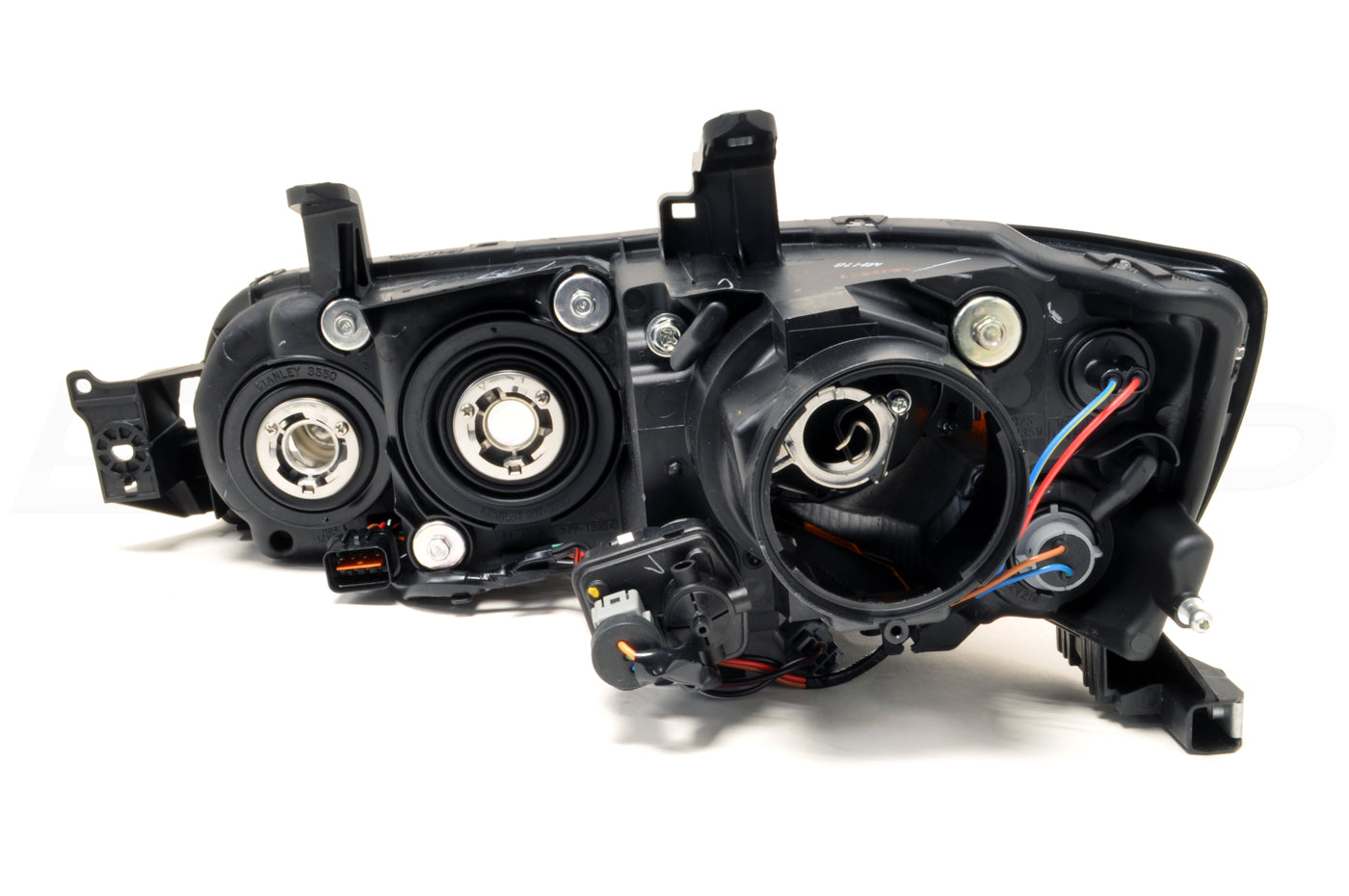 Mitsubishi OEM Evo 8 JDM MR HID Headlights (Matte Black)
