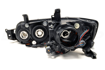 Mitsubishi OEM Evo 8 JDM MR HID Headlights (Matte Black)