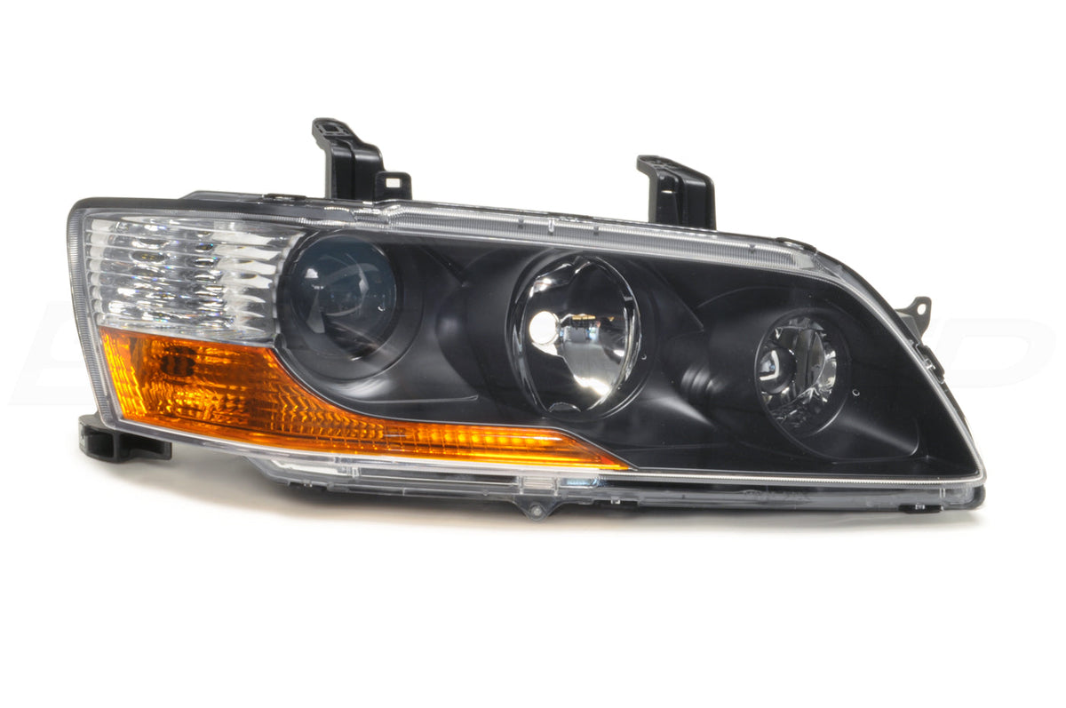 Mitsubishi OEM Evo 8 JDM MR HID Headlights (Matte Black) 8301B718 RH