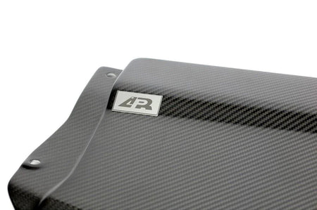 APR Carbon Fiber Cooling Plates for MKV 2020+ Supra GR (CF-330922) badge upclose