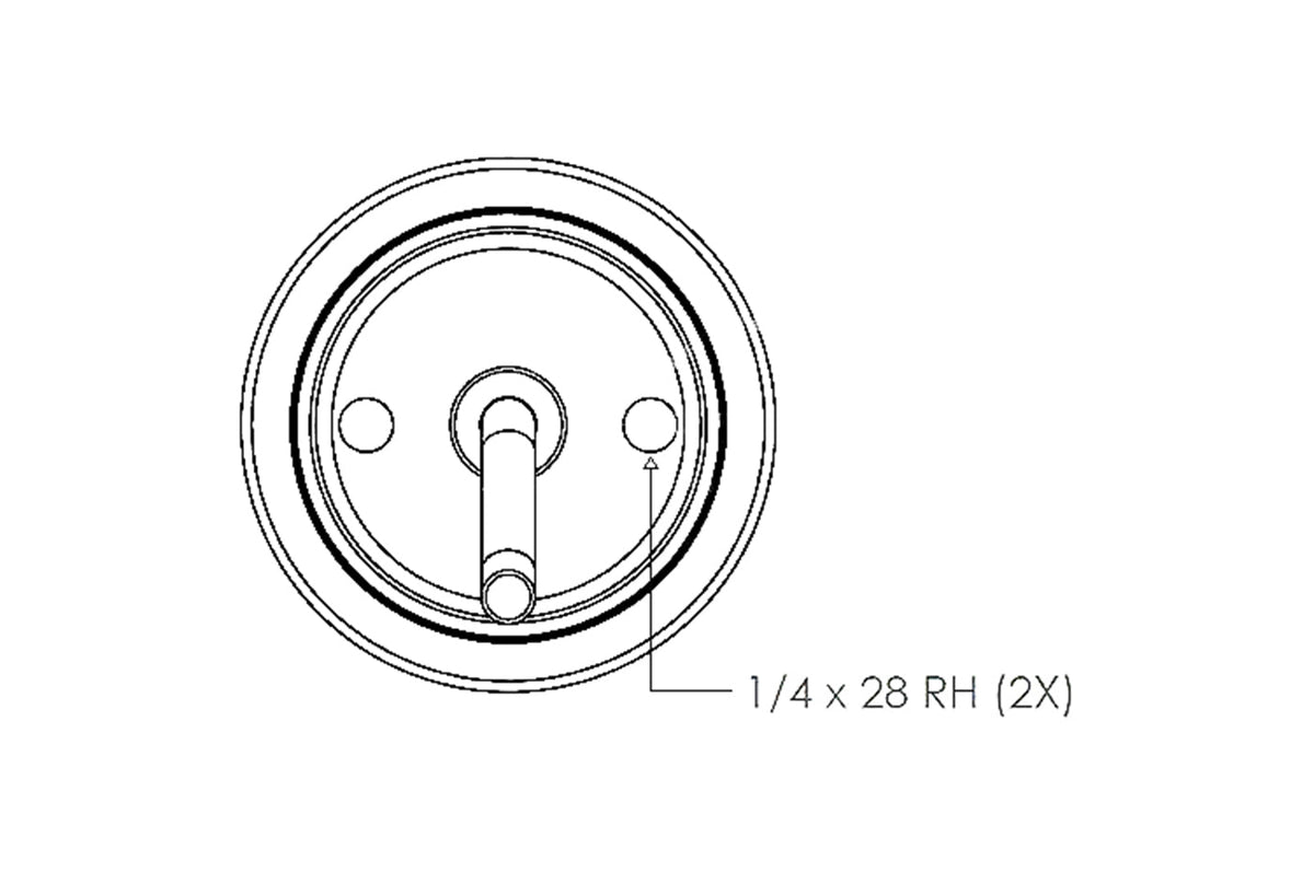 TiAL Sport MVI 2.5 Internal Wastegate Actuator Diagram