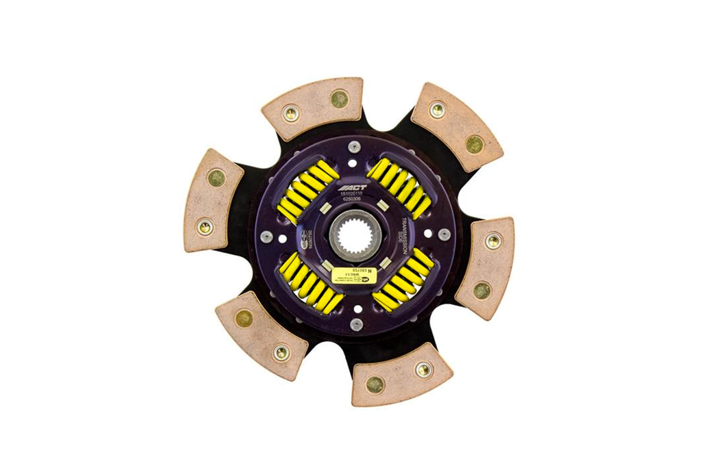 ACT 350Z/370Z Replacement Disc 6 Pad Sprung (6250306)