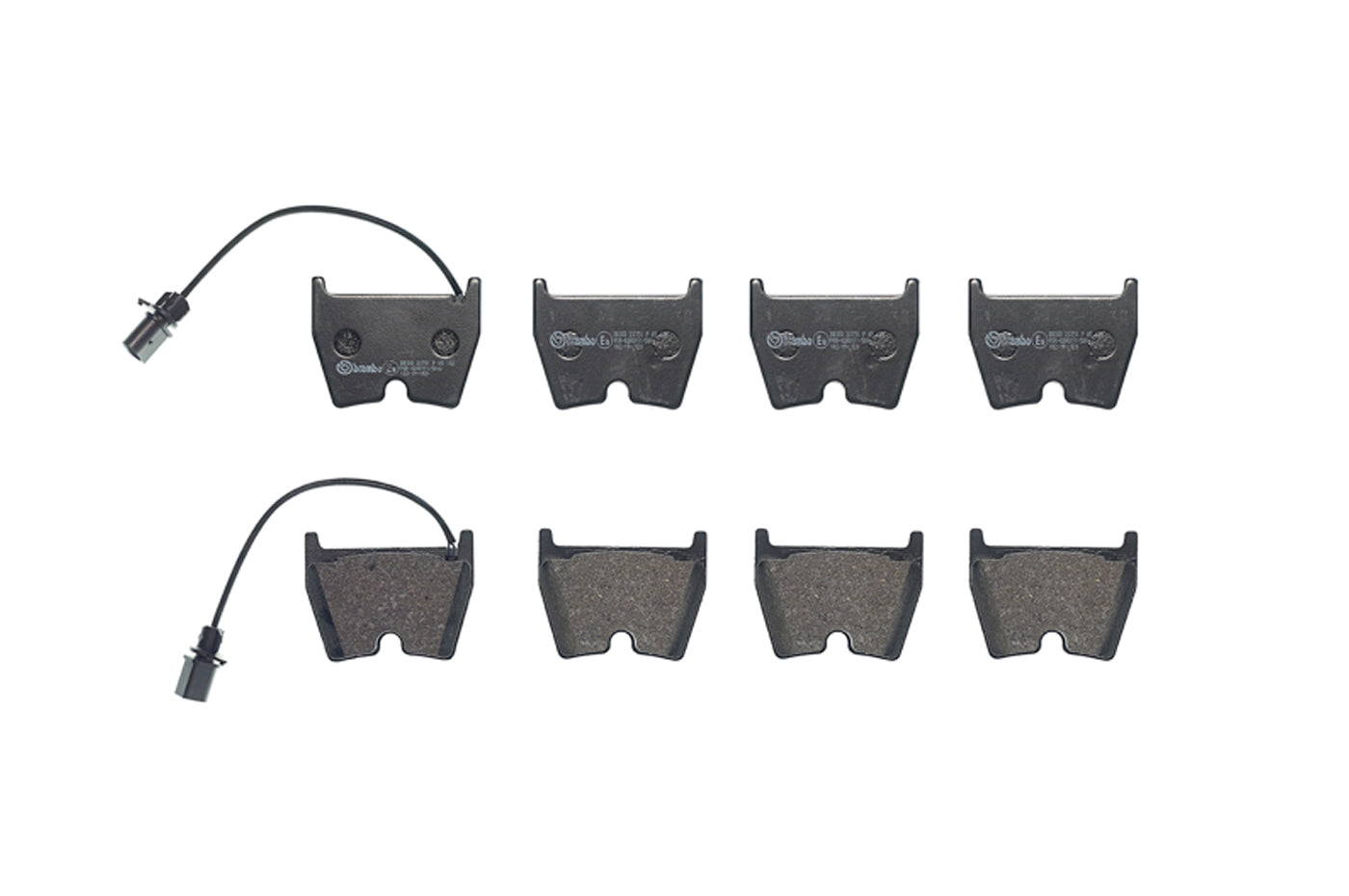 Audi OEM Brake Pads for 17+R8 / Huracan Iron Rotors (4S0698151L Front) 