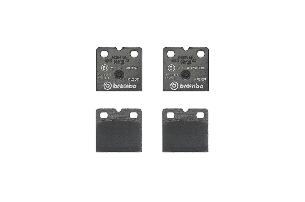 Audi OEM Brake Pads for 17+R8 / Huracan Iron Rotors (4S0698451M Rear)